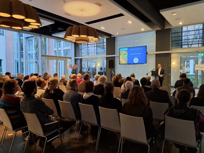 Foto van presentatie