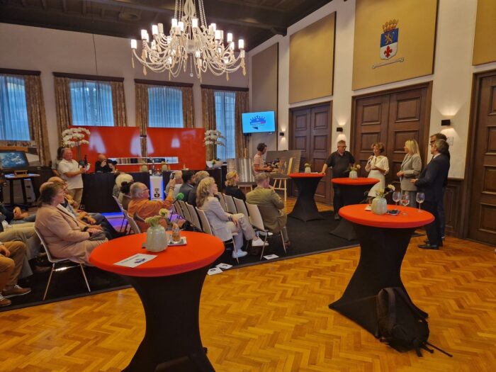 Foto van presentatie