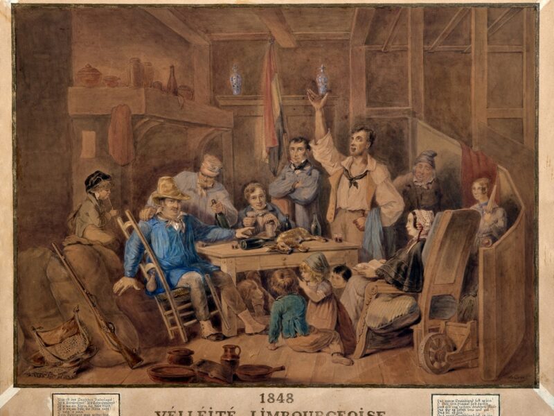 Limburgse plaat uit 1848