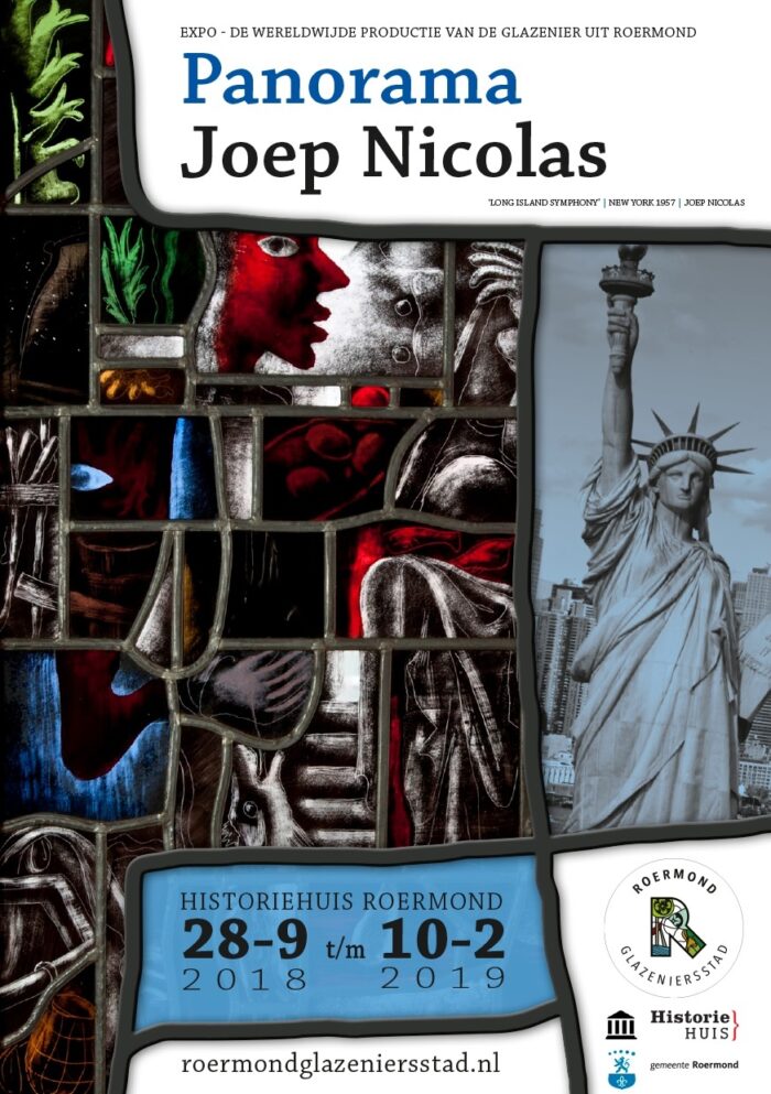 Panorama Joep Nicolas expositie poster